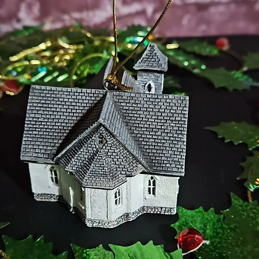 Custom 🎁Architecture Solid Wood House Ornament
